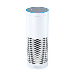 Amazon Echo Smart Speaker with Alexa Voice Recognition & Control White